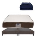 thumbnail image 1 of Colchón King Size Restonic Nautilus + Box + Sábanas Softy, 1 of 8