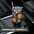 thumbnail image 7 of Halloween Pumpkin 40 oz Coffee Tumbler with Handle Double Wall Travel Cups Decorative Tumbler for Home Office Supplies Camping Outdoor, 7 of 7