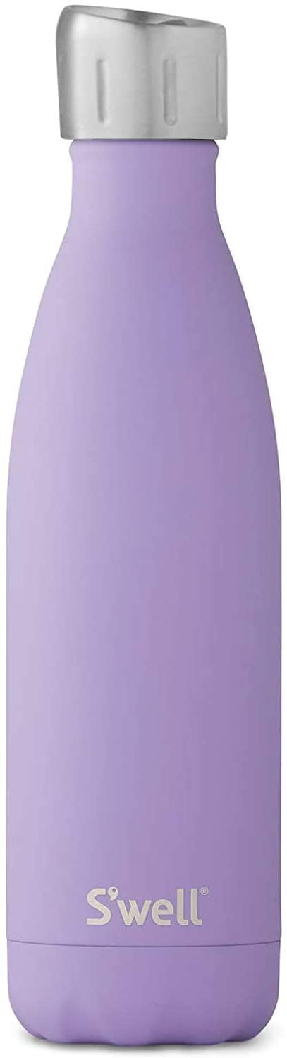 Macy's Water Bottle Stainless Steel Insulated Pink Blue purple Swirl 25 oz boxed