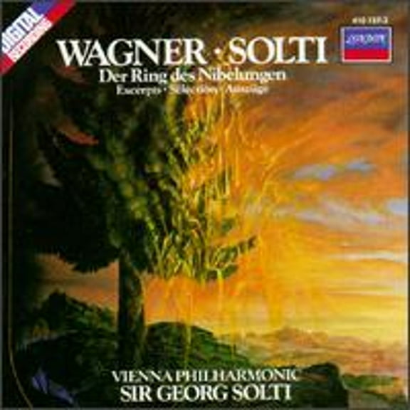 Pre-Owned Wagner: Der Ring des Nibelungen [Highlights] (CD 0028941013729) by Wiener Philharmoniker, Georg Solti (conductor)