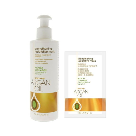 ONE N ONLY - Argan Oil - Strengthening Restorative Mask 7.8oz   1 Pack