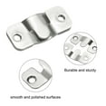 thumbnail image 3 of 12 Pcs Soporte de Montaje Empotrado, 50 x 19mm Gancho de Marco de Foto Interconectable para Colgar Cabeceras, Plata, 3 of 5