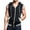 Black, variant on AIEOTT Mens Zip Up Hoodie Vest with Hood Plus Size Sleeveless Vest Solid Color Casual Jacket Lightweight Hoodie Vest with Pockets