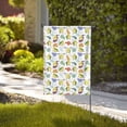 thumbnail image 4 of Easygdp Orange Green Avocado Garden Flag Yard Flag Welcome Flag, Double-Sided, Weather Resistant for Outdoor Decor - 12.5"x18", 4 of 9