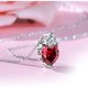 thumbnail image 4 of Piedra natal de enero, corazón rojo, juguete, princesa, accesorios de Halloween, joyería, regalo de San Valentín para ella (enero rojo), 4 of 5