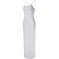 thumbnail image 2 of MURMUREY Women Sleeveless Spaghetti Strap Cami Maxi Slip Dress, 2 of 3