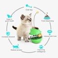 thumbnail image 3 of Bola de juguete para gatos, alimentador interactivo para gatos, bola de comida para gatos, juguete para gatitos MFZFUKR BST3001514-2, 3 of 6