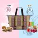 thumbnail image 3 of Bolsas de almuerzo para mujeres, bolsa de mano reutilizable para entrega de alimentos térmicos, bolsa de almuerzo con aislamiento de múltiples bolsillos con material de primera calidad para el, 3 of 5