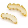thumbnail image 2 of GHSDFBB 14K Gold Plated Hip Hop Teeth Grillz Top & Bottom Grill SetNEW!!, 2 of 7