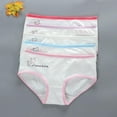 thumbnail image 2 of SYNPOS Girls' Underwear Cotton Hipster Panty 10-14 Years, 5 Pack, 2 of 10