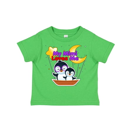 

Inktastic My Mimi Loves Me Penguin Gift Toddler Boy or Toddler Girl T-Shirt