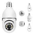 thumbnail image 1 of Cámara con bombilla A6, luz dual, a todo color, 360 grados, inalámbrica, cámara de vigilancia HD e27 para el hogar, 1 of 4