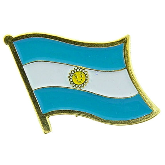 INTERNATIONAL, ARGENTINA Flag - Original Artwork, Expertly Designed PIN - 1"