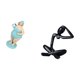 thumbnail image 5 of Figura de mujer en traje de baño,Figura decorativa de mesa de una mujer en traje de baño,Escultura de mujer en la playa,muñeca de resina,Figura de escritorio,Escultura abstracta de pensador, 5 of 8