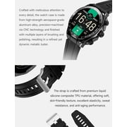 ATEVIX Smart Watch with Earbuds for Android and iPhone,1.52'' HD Screen,Answer/Make Calls,Fitness Tracker,Ultra-Thin Design,Watch with Earbuds for Men Women
