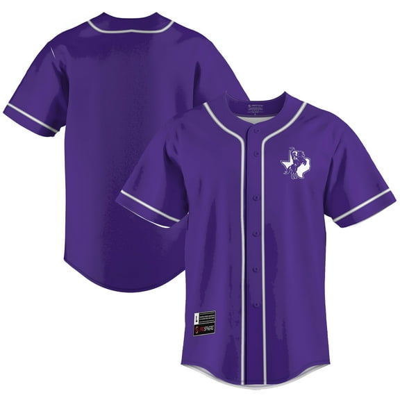 Men's GameDay Greats  Purple Tarleton State Texans  Lightweight Baseball Jersey