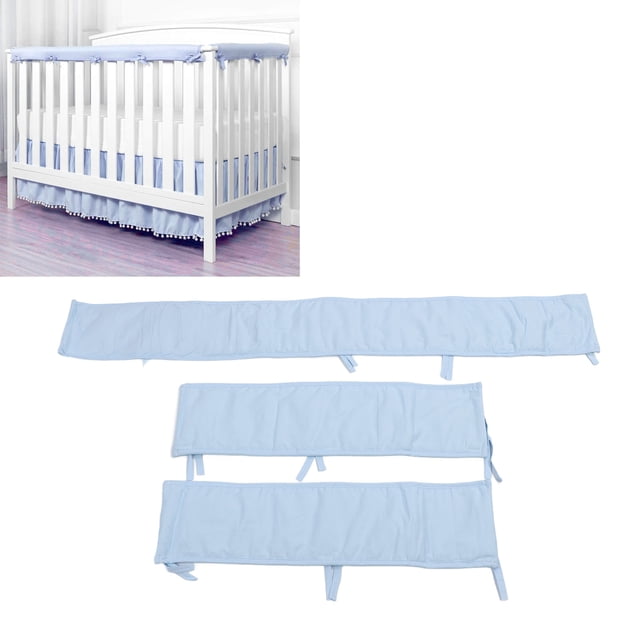 Fundas Para Rieles De Cuna, Envoltura Protectora De Algodón Para Cuna, 3 Uds.