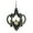 Black,MDF+Metal, variant on French Country Wood Chandelier,6-Light Farmhouse Pendant Light Fixture with 28" Adjustable Chain for Kitchen Foyer Hallway,Bulb Not Included,Black Mdf+Metal Lighting Lamps