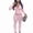 Pink, variant on Women 2 Piece Outfits Long Sleeve Tracksuit Bodycon Matching Sets Hoodie Jacket Jogging Suit Leopard Print M