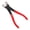 Red, variant on 1PC Auto Car Water Oil Pipe Metal Hose Clip Plie Collar Clamp Boot Swivel Tool Flat-Band Hose