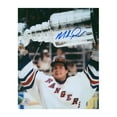 thumbnail image 1 of Mike Richter Photo 8x10 de la Coupe Stanley des New York Rangers Signée, 1 of 2