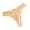 Khaki, variant on HAOTAGS Women's Underwear Thong Panties,Lace Waist Stretchable Solid Causal Thong Panties Black S