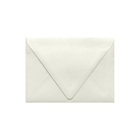 UPC: 0848614002245 | A6 Contour Flap Envelopes (4 3/4 x 6 1/2) – Quartz Metallic (50 Qty.)
