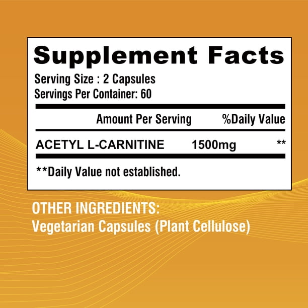 acetil l carnitina propiedades L-Carnitina: ayuda a mantener la salud cerebral, mejora la energía, la memoria y la concentración - 120 s Oxidized Glutathione BP EP healthy-looking-skin-support Flavor - Size:Vanilla 5 lbs