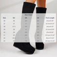 thumbnail image 3 of Women Round Toe Slip on Platform Wedge High Heel Knee High Tall Boots Comfort Stretch Footwear Autumn Winter Fashion Warm Shoes Beige 8.5(41), 3 of 9