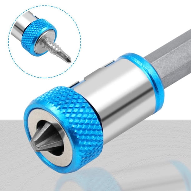 Strong Magnetic Screw Ring – 1/4 Inch Universal Bit Holder For Hex Screwdrivers & Power Bits, Removable Magnetizer For Drill Attachments Strong Magnetic Screw Ring – 1/4 Inch Universal Bit Holder For Hex Screwdrivers & Power Bits, Removable Magnetizer For Drill Attachments