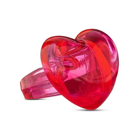 Heart Ring Party Favors, Red, 10 Count, Valentine's Day by Way To Celebrate