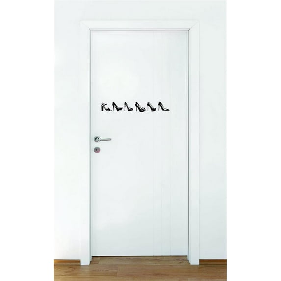 Custom Decals Shoe Heel Fashion 10x40"