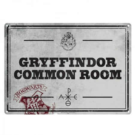 Harry Potter Gryffindor Common Room Small Tin Sign