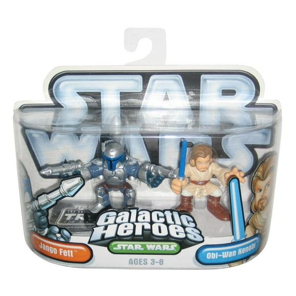 Star Wars Galactic Heroes Jango Fett & Obi-Wan Kenobi