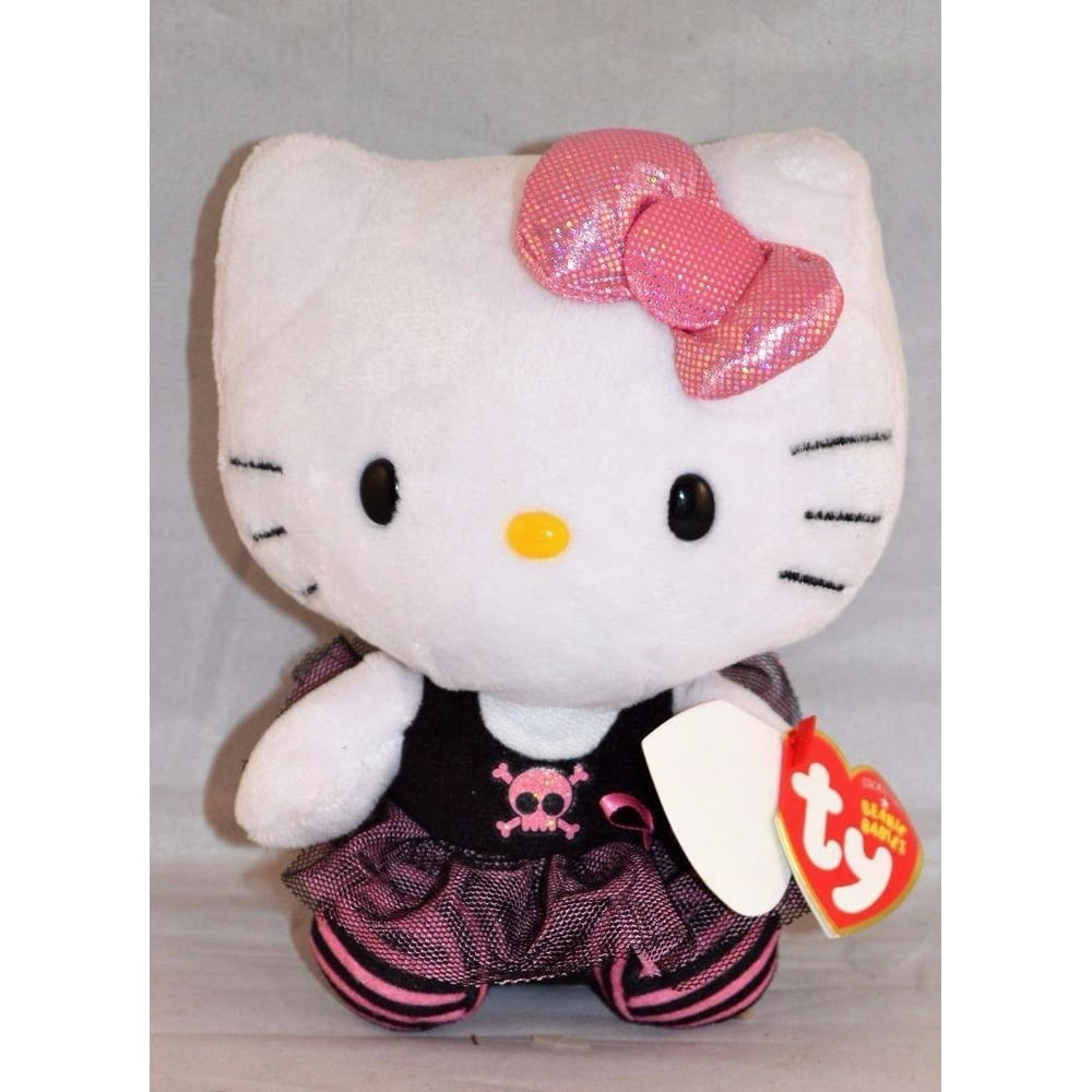 Ty Beanie Babies Hello Kitty Plush, Punk 40990 - Walmart.com - Walmart.com