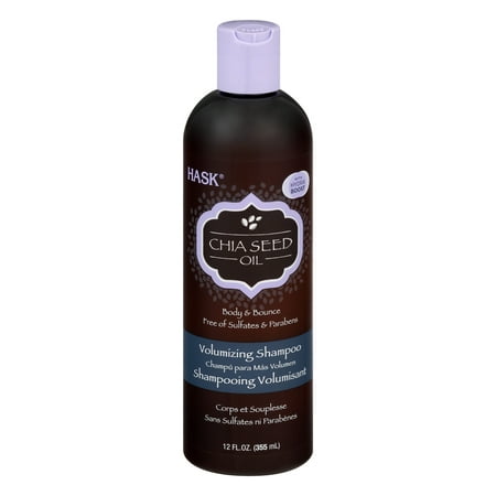 HASK Chia Seed Oil Body & Bounce Volumizing Shampoo, 12 (Best Cheap Volumizing Shampoo)