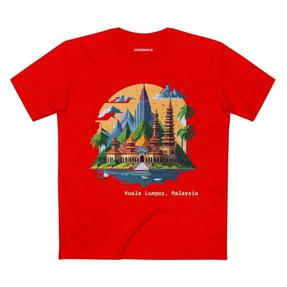 Travel Shirt, Tourist Shirt, Kuala Lumpur Shirt