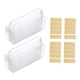 thumbnail image 2 of Tarjetero transparente,Tarjetero transparente con cinta adhesiva,Bolsas para bálsamo labial en forma de cúpula Porta barra de labios,Tarjetero transparente rectangular resistente al, 2 of 8