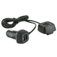 thumbnail image 3 of Usb Auto Phone Fast Car 4 USB Port For QC 3.0 Fast Charging Rear Seats Expanded W/Extension Cord 60W 12V, 3 of 8