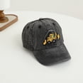 thumbnail image 2 of Gibobby Toddler Baseball Hat Excavator Car Pattern Trucker Hat Adjustable Sun Hat Big Brother Gift for Boys Girls 12-18 Months 1-4T(One Size,Black), 2 of 7