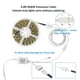 thumbnail image 5 of 5050 Kit de conector de tirarere de lámpara LED RGB de 4 piezas con conectores de puente de tirarere LED PCB de 10mm, Cable divisor RGB de 2 vías, Clips de tirarere de, 5 of 8