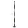 thumbnail image 5 of JONATHAN Y Pilar 63.75" LED Integrated Floor Lamp, Black, JYL7006C, 5 of 8