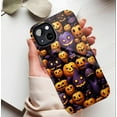 thumbnail image 5 of Halloween Pumpkin Phone Case Spooky-Chic Design with Glowing Jack-o'-Lantern Patterns – Trendy Decorative Case for iPhone 11/12/13/14/15/16 (Pro Max/Plus), Perfect for Teens & Adults Who Love Festive, 5 of 9