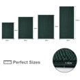 thumbnail image 3 of ABDFHE-Non Slip Chenille Bath Mat, Extra Soft Bathroom Mat, Super Absorbent Fluffy Bath Mats for Bathroom, Machine-Washable Quick Dry Bath Rug Foot Mat, 20"x32", Hunter Green, 3 of 4