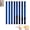C,0.78 * 19.68in, variant on Self-Adhesive Acrylic Mirror Wall Stickers, 10-Pack Striped Design Mirror Art Tile Decal, Wall Decals Removable Mirrors Strips, for Ceiling, Living Room & Home DIY Decor (D,0.78 * 19.68in)