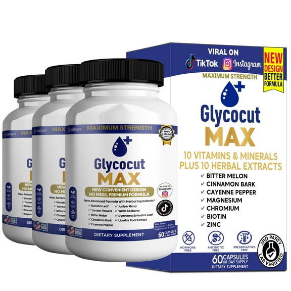 GreenVify Glycocut Max – Blood Sugar & Metabolic Balance Support Formula