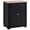 Black, variant on Sideboard Buffet Cabinet with 2 Drawers and Adjustable Shelf, Farmhouse Kitchen Storage Cabinet for Living Room, Hallway, White MDF 26.75L x 15.75W x 33.5H inches