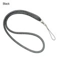 thumbnail image 1 of Rhinestone Bling Crystal Retractable Card Holder Lanyard Key Necklace Mobile Phone Hanging Rope Neck Strap Black, 1 of 6