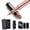 Rose Gold, variant on Vandro Complete Luxury Fountain Pen Set - Comfortable Grip with Smooth Fine Nib - Includes 10 Pack Ink Cartridges, Black Ink Bottle, Ink Refill Converter & Gift Box - Midnight Black