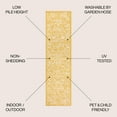 thumbnail image 2 of JONATHAN Y SANTA MONICA 2 x 8 Runner Rug, Tela Bohemian Textured Weave Floral - Yellow/Cream, SMB100E-28, 2 of 9